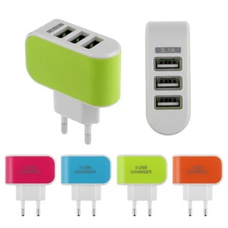 [Phụ Kiện] Củ Sạc nhanh 3 cổng USB, Củ Sạc Điện Thoại. ĐTCA