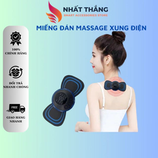 Miếng Dán Massage Xung Điện Máy Massage Toàn Thân 8 Chế Độ-19 Cường Độ Giảm Đau Nhức Hiệu Quả