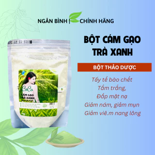 Gói 300gr tắm trắng cám gạo trà xanh,đắp mặt dưỡng da