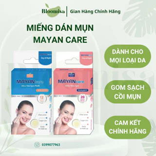 Miếng dán mụn Mayan Care nhiều kích cỡ từ Hàn Quốc hút mụn sưng đỏ, mụn bọc, kháng khuẩn, ngừa sẹo