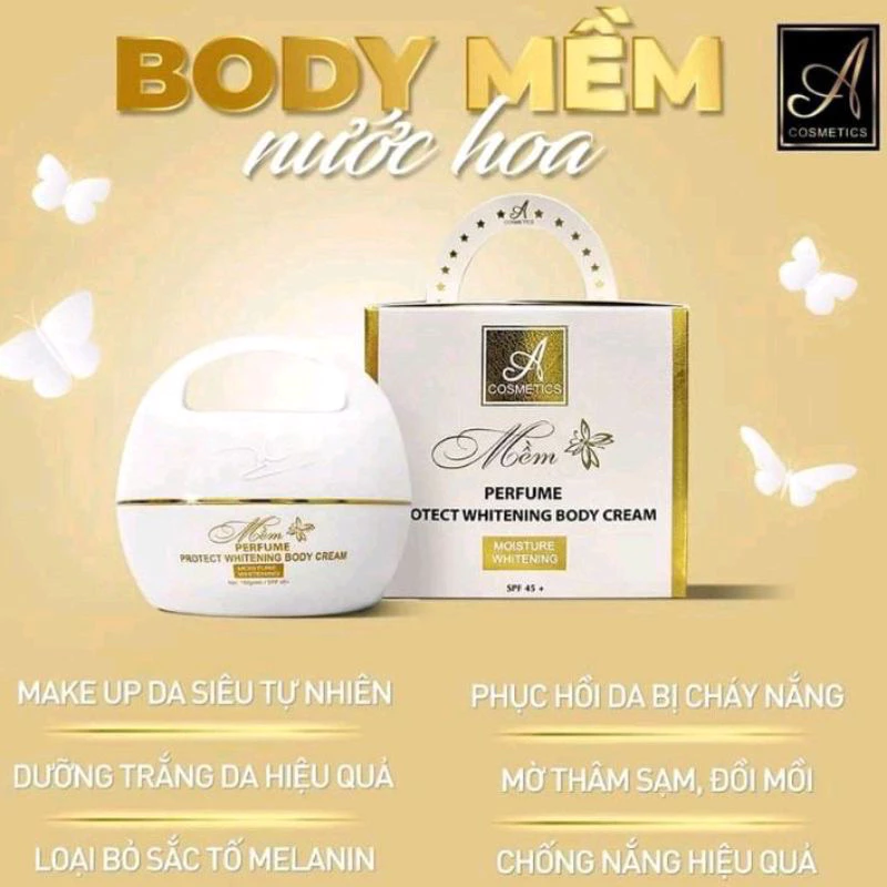 Kem mềm A cosmetics.hộp 250gram