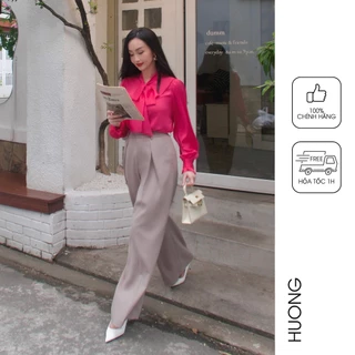 Quần suông ống đứng xếp ly HUONG BOUTIQUE HBQ108