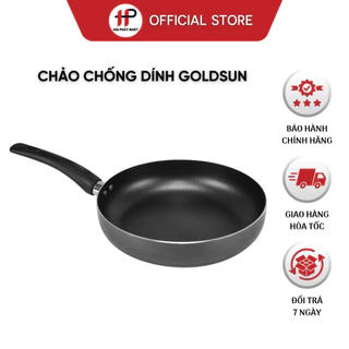 Chảo chống dính hợp kim Goldsun GPA1210 đủ size 20-24-26-28-30cm