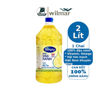 Dầu Ăn Simply Đậu Nành 2L