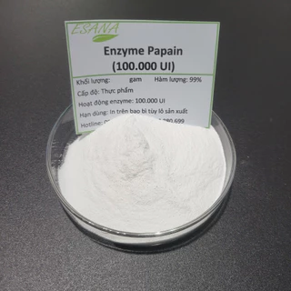 500g enzyme Papain cấp thực phẩm enzyme đu đủ