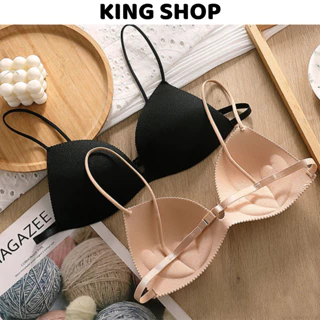 Áo Ngực Su Mút Mỏng Dây Mảnh Cài Sau Hót Kingshop B818