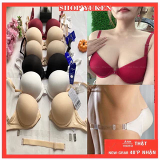 ♥️ SHOP UY TÍN ♥️ A001 Áo Lót Nữ Dày .Áo Ngực Cài Trước Dày Siêu Độn Dây Trong Ngực Tạo Khe( Boya,Lovely) Bđ36