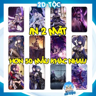 [HÀNG CÓ SẴN] Ảnh Card Thẻ Bo Góc in 2 mặt Raiden Mei Game Honkai Impact 3rd - Giấy Dày Cứng - Có Cán Màng – 2D Tộc Shop