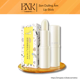 Son dưỡng môi LIP STICK son dưỡng ẩm ngừa thâm môi chiết xuất bơ tự nhiên mùi thơm dịu nhẹ