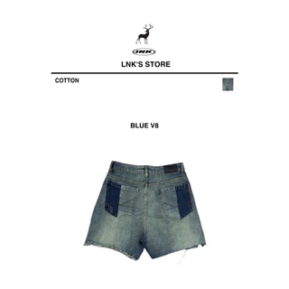 QUẦN SHORT UNISEX DENIM LIGHT BLUE V8 LNKWEAR