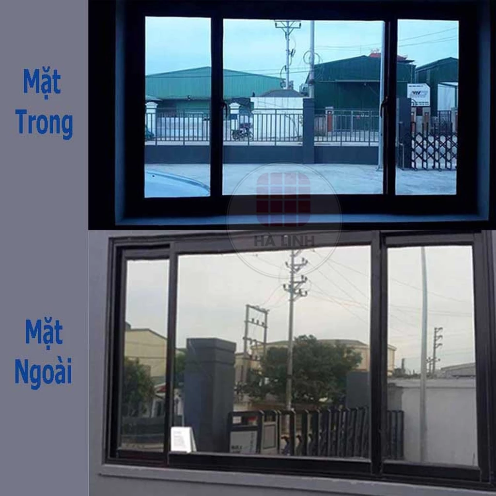 Phim dán đổi màu kính cách nhiệt phản quang chống nắng nóng khổ 1mx0.5m