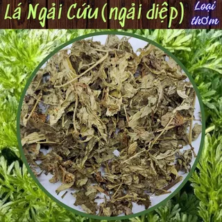 Lá Ngải Cứu- Loại thơm, túi 100gr lá sấy khô, hàng mới