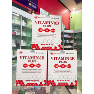 ✅Date 2026 giá tốt Viên uống vitamin 3B plus bổ sung dưỡng chất,bồi bổ sức khoẻ (Hộp 100 viên)