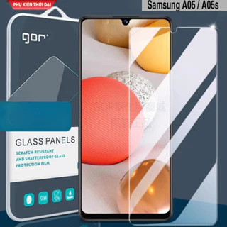 Cường lực Gor Samsung A05 / A05s trong suốt bóng mượt chất kính đẹp 9H / 2.5D