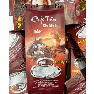 1kg Cafe trộn mix sẵn, cà phê pha phin gu truyền thống đậm vị thơm hương 1kg