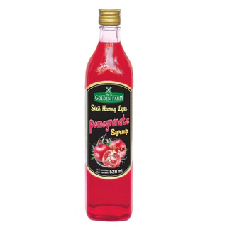 Siro Golden Farm Lựu chai 520ml