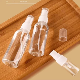 Chai xịt phun sương, lọ chiết mỹ phẩm, tinh dầu, dung dịch sát khuẩn trong suốt 20m/50ml/80ml