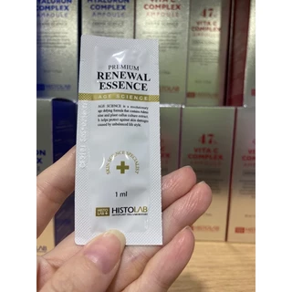 Tinh Chất Chống Lão Hóa Da HISTOLAB Premium Renewal Essense 1ml - Phục Hồi Làn Da , Tái Sinh Tế Bào