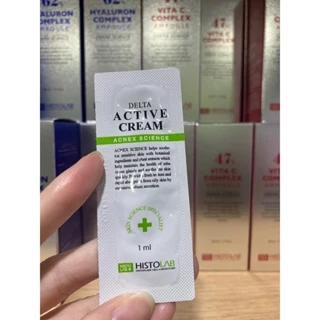 Kem Mụn HISTOLAB Delta Active Cream 1ml - Giúp loại bỏ mụn , giảm sưng , kiểm soát bã nhờn