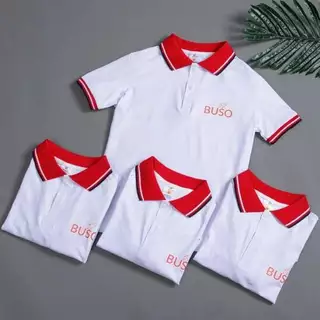 Áo đồng phục polo phối màu cổ may theo yêu cầu- Đồng phục nhà Shin chất liệu cá sấu poly- SỐ LƯỢNG TỪ 10 CÁI