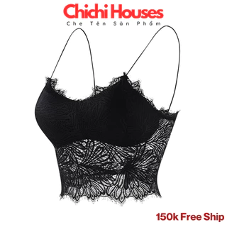 Áo Bra Ren Bralette ChichiBra Lót Mềm Không Gọng Cao Cấp Đệm Mút Nâng Nhẹ Quyến Rũ - 2817