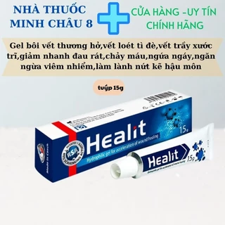 HEALIT -Gel bôi vết thương hở, trĩ ngoại, giúp lành thương nhanh, làm lành nứt kẽ hậu môn do trĩ,hạn chế các vết sẹo xấu