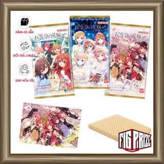 Card nhân phẩm Wafer 4 Gotoubun no Hanayome  - BANDAI NAMCO