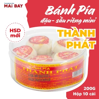 [GIAO NHANH 1H] Hộp 10 Bánh Pía Cẩm Trinh Thành Phát 200g