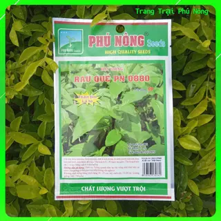 Hạt Giống Rau Quế Lá To Phú Nông - Gói 5g -Sweet Basil (Big Leaves)