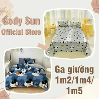 Ga trải giường poly cotton Gody Sun 1m2x1m9 1m4x2m 1m5x2m