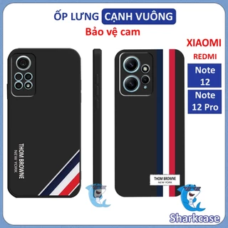 Ốp lưng Redmi note 12, note 12 pro 4G/5G in hình thương hiệu cạnh vuông bảo vệ cam điện thoại