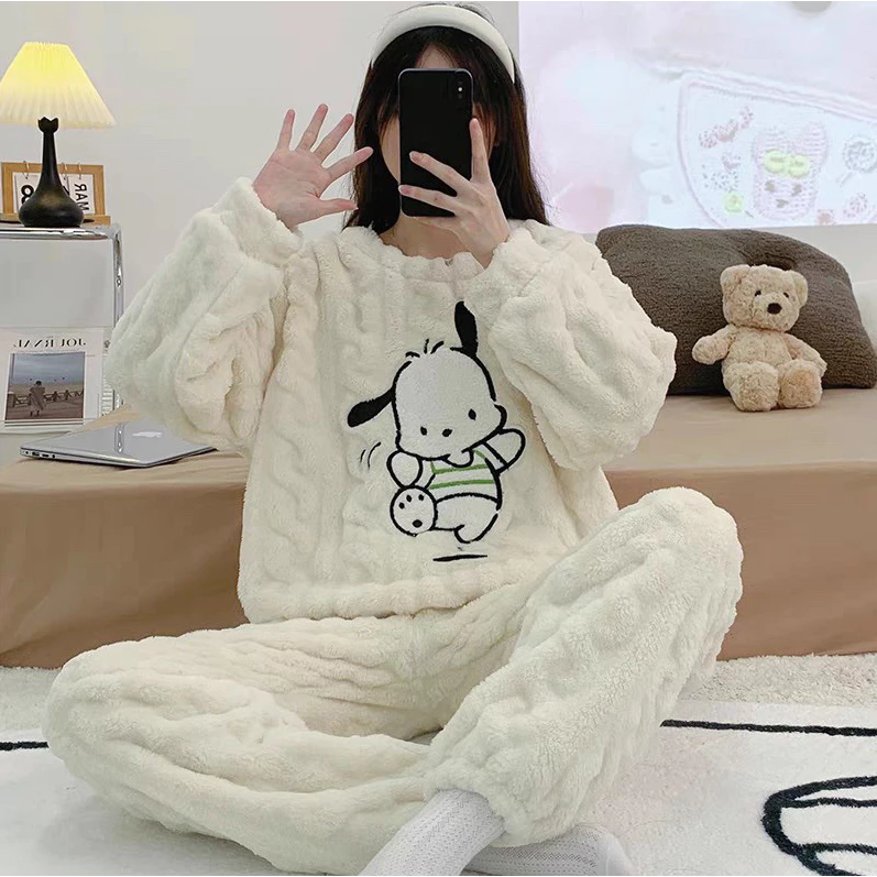 [Sỉ - Hàng Đẹp 500g]Bộ lông cún, bộ lông giữ nhiệt, bộ lông mặc ở nhà hottrent BL368