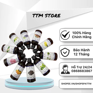 Tinh Dầu Xông Phòng Chai 100ml Đuổi Muỗi, Làm Thơm Phòng 100% Thiên Nhiên