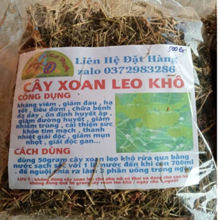 1kg cây xoan leo ( tầm bóp leo)  khô