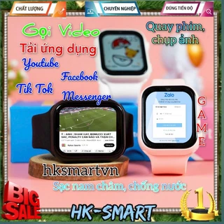 Đồng hồ thông minh HKSMART, kết nối 4G, wifi tải Game và ứng dụng thoả thích