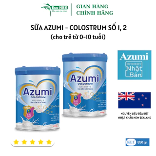 Sữa Azumi - Colostrum số 1/ số 2 hộp 850G giúp bé phát triển toàn diện và tăng cường đề kháng NTC - Nutritionists