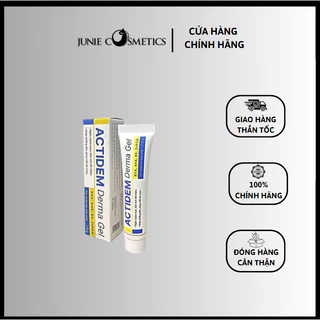 HÀNG CHÍNH HÃNG Actidem Derma Gel giảm mụn mờ thâm mụn ngăn ngừa mụn tái phát 18 gram