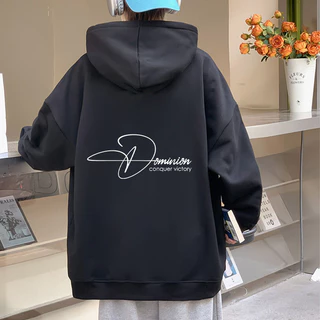 Áo hoodie nam nữ unisex cặp đôi local brand nỉ ngoại form rộng có mũ ulzzang hàn quốc cute SIGNATURE