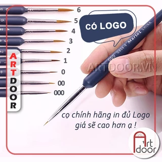 [ARTDOOR] Cọ vẽ đầu Tròn MARIES Martol hàng chính hãng có in logo