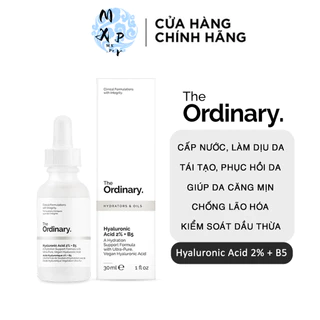 Serum The Ordinary Cấp ẩm hồi phục Hyaluronic Acid 2% + B5 30ml (shop)