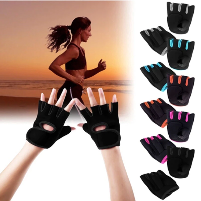 Đôi Găng Tay TẬP GYM Hở Ngón Tập Thể Thao Dành Cho Nam Và Nữ