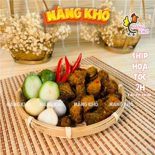 Khô Bò Viên - 500gr Vị Cary Truyền Thống (Thơm ngon - Đậm vị) - Đồ ăn vặt Nàng Khô