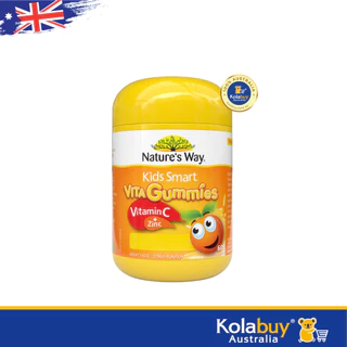 Kẹo dẻo Bổ sung Vitamin C và Kẽm Nature's Way 60 Viên