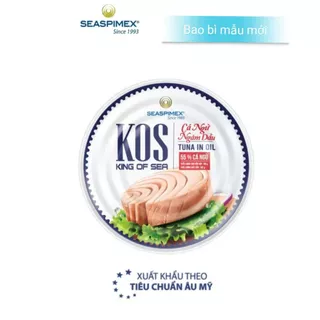 Cá ngừ ngâm dầu SEASPIMEX 185gr