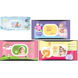 [FREESHIP] KHĂN ƯỚT BABY 80 TỜ  THƯƠNG HIỆU ENJOY  KHÔNG SỬ DỤNG CHẤT BẢO QUẢN PHENOXYETHANOL, CHẤT CẤM PARABEN