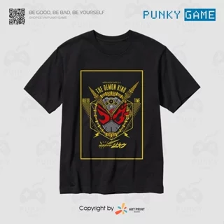 Áo thun Kamen Rider OHMA ZI-O Black T-Shirt ngắn tay