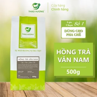 Hồng trà Vân Nam thương hiệu Thảo Hương Gói 500g - Dùng pha chế trà sữa đậm vị, trà sữa Đài Loan