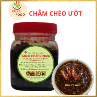 Muối chẳm chéo ướt ~ Chẳm chéo Tây Bắc hũ 200 g thơm ngon,VSATTP