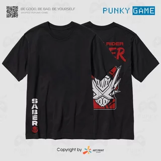 Áo thun Kamen Rider SABER Dragonic Knight Black T-Shirt ngắn tay