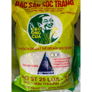 Gạo Ông Cua túi 5kg - St25 Lúa Tôm